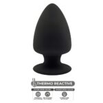 SILEXD 230290 ANAL PLUG ANALE STIMOLATORE TAGLIA M ALTEZZA 4,3" BLACK SILICONE NERO 11 CM