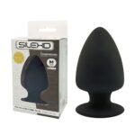 SILEXD 230290 ANAL PLUG ANALE STIMOLATORE TAGLIA M ALTEZZA 4,3" BLACK SILICONE NERO 11 CM