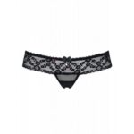 49-7207 837-THC-1 OBSESSIVE CROTCHLESS THONG S/M PERIZOMA NERO