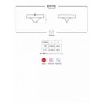 49-7207 837-THC-1 OBSESSIVE CROTCHLESS THONG S/M PERIZOMA NERO