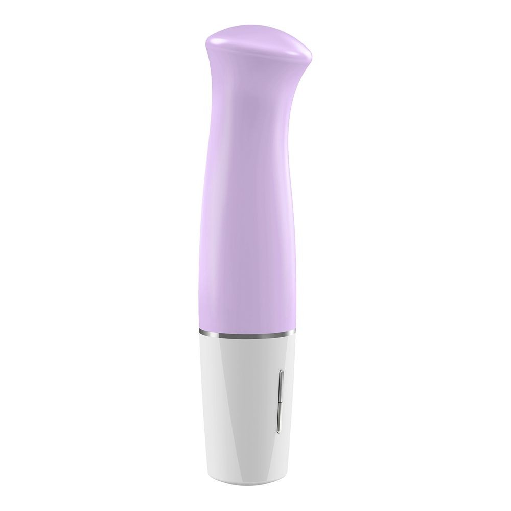 3000010189 OVO D4 MINI VIBE WHITE/PINK STIMOLATORE BIANCO E ROSA IN SILICONE 14 CM