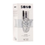 SON022TRA NO.22 - STROKER - WITH VIBRATING BULLET – TRANSLUCENT