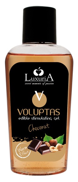 LUBRIFICANTE INTIMO STIMOLANTE EDIBILE LUXURIA VOLUPTAS CHOCONUT 100 ML