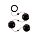 280210 RENEGADE PLEASURE BALLS BLACK PALLINE VAGINALI IN TPR NERO