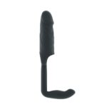 SON038GRY N.38 – STRETCHY PENIS EXTENSION AND PLUG – GREY