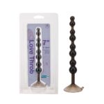 111574 LOVE THROB BLACK STIMOLATORE ANALE IN PVC-ABS NERO