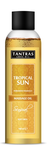 OLIO DA MASSAGGIO TANTRAS LOVE OIL TROPICAL SUN 150 ML