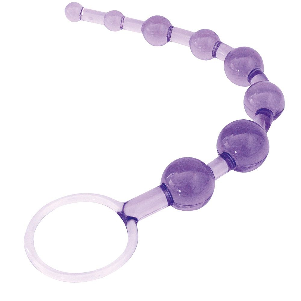 SHANES WORLD ANAL BEADS LILA STRISCIA DI PALLINE ANALI DECRESCENTI