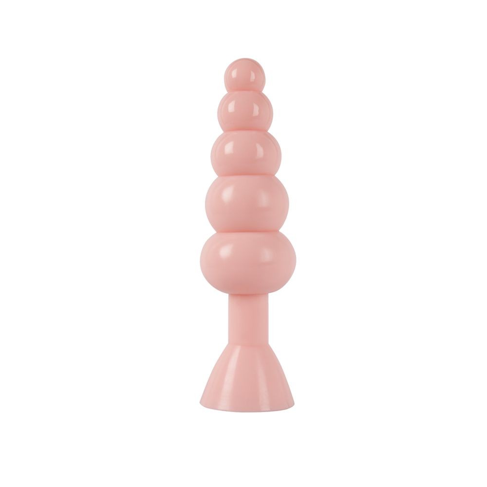 55007696 BENDABLE BUTT RATTLER HAUTFARBEN CA. 20.3 CM PLUG STIMOLATORE ANALE IN PVC COLOR CARNE 20 MC