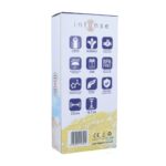 D-215133 VIBRATORE DESIGN SILICONE MORBIDO IMPERMEABILE ERGONOMICO FLESSIBILE CM 18,7 X 3,5