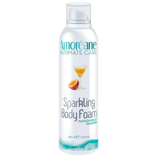 60182 AMORÉANE-MED SPARKLING BODY FOAM PASSIONFRUIT DAQUIRI 150 ML MOUSSE SCHIUMA DA MASSAGGIO IDRATANTE TONIFICANTE