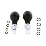 19084 NIPPLE PUMP POMPA CAPEZZOLI 2 MISURE CON ANELLINI DI 8 DIFFERENTI MISURE