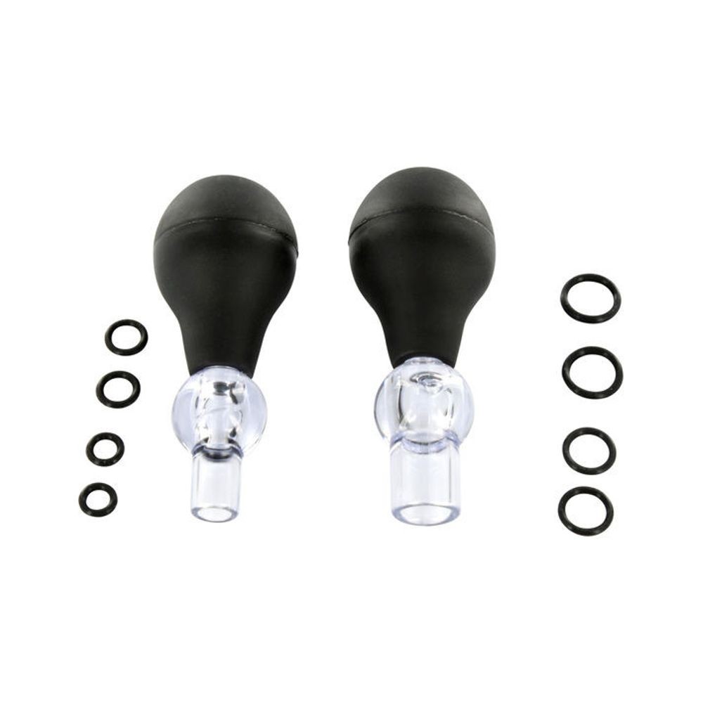 19084 NIPPLE PUMP POMPA CAPEZZOLI 2 MISURE CON ANELLINI DI 8 DIFFERENTI MISURE