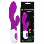 PRETTY LOVE BRIGHTY SILICONE FUXIA SILENZIOSO 30 FUNZIONI CM 20 X 3