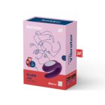 SATISFYER DOUBLE JOY CON APP PURPLE GIOCO DI COPPIA WIRELESS BLUETOOTH