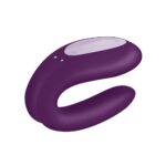 SATISFYER DOUBLE JOY CON APP PURPLE GIOCO DI COPPIA WIRELESS BLUETOOTH