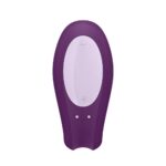 SATISFYER DOUBLE JOY CON APP PURPLE GIOCO DI COPPIA WIRELESS BLUETOOTH