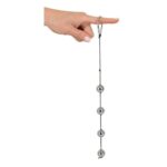 D-225042 PALLINE DI METALLO ANALI VAGINALI 4 PZ CON FILO