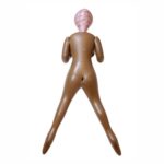 AMELIA LOVE DOLL BAMBOLA GONFIABILE NERA DI COLORE GRANDEZZA REALE 3 FORI