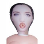 ROMA LOVE DOLL BAMBOLA GONFIABILE BIANCA ITALIANA GRANDEZZA REALE 3 FORI