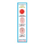 SINGLE GIRL BAMBOLA GONFIABILE BIANCA LOVE DOLL GRANDEZZA REALE SINGLE IN PVC CON GENITALI IN CYBERSKIN ESTRAIBILI