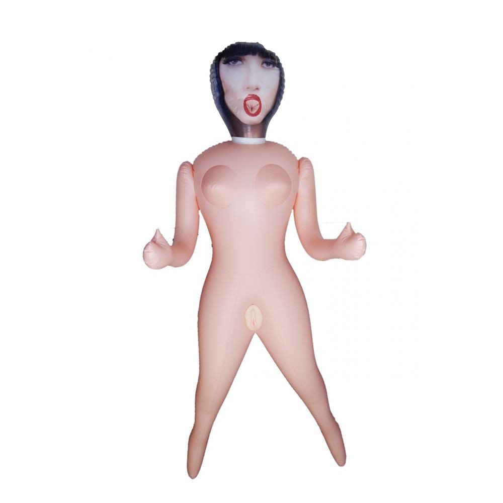 MARRIED BAMBOLA GONFIABILE BIANCA LOVE DOLL GRANDEZZA REALE SPOSATA IN PVC CON GENITALI IN CYBERSKIN ESTRAIBILI
