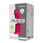 SilexD MODEL 2 - 6" PINK 220712 FALLO REALISTICO PENE ARTIFICIALE IN SILICONE MEMORY TERMOREATTIVO CM 15