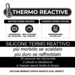 HITSENS 4 PINK 24041 PLUG ANALE DILDO IN SILICONE ROSA TERMO REATTIVO A DOPPIA DENSITÀ