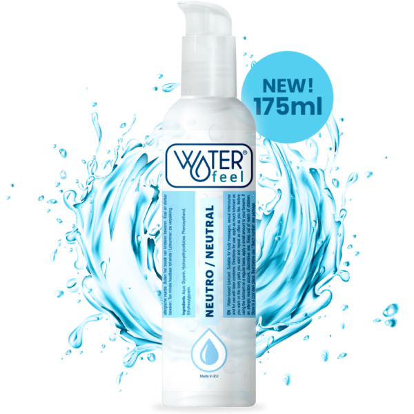 WATERFEEL LUBE LUBRIFICANTE INTIMO A BASE D’ACQUA CLASSICO TRASPARENTE INODORE 175 ML